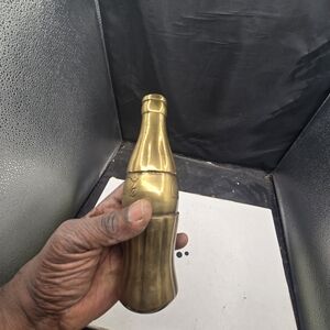 Coca Cola Brass Bottle
